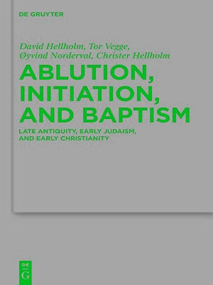 cover image of Ablution, Initiation, and Baptism